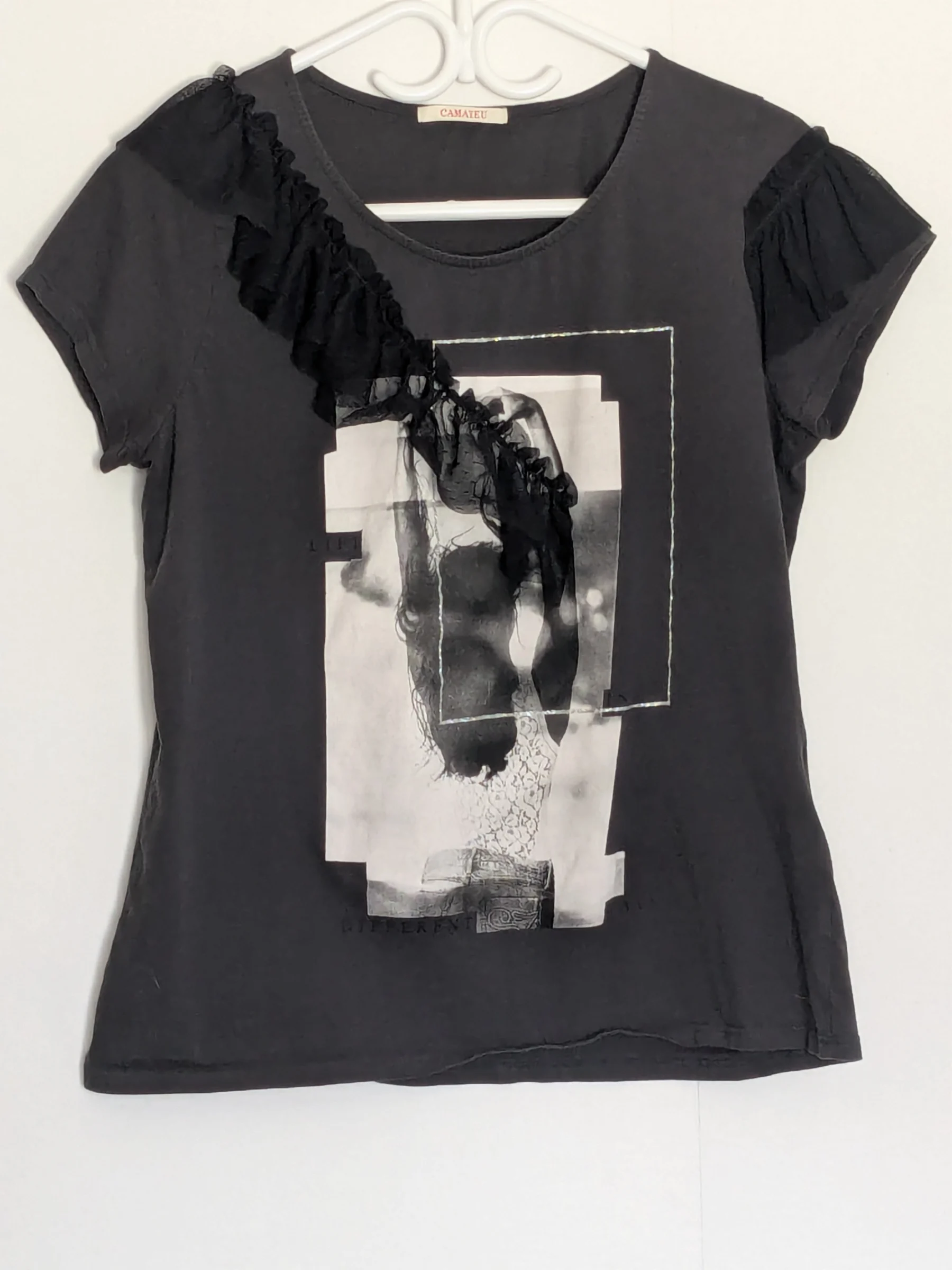 Tee-shirt fantaisie Camaïeu seconde main