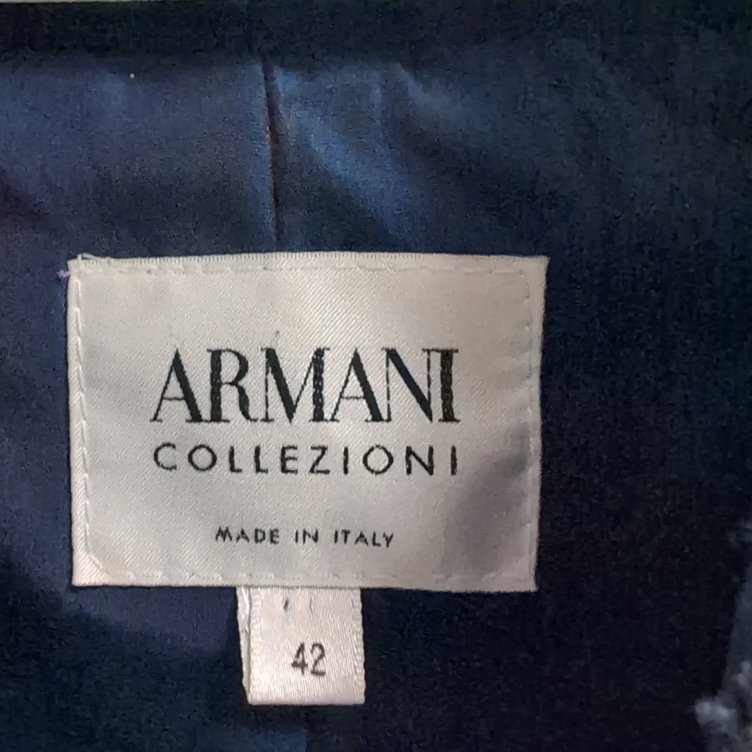 Image for Blazer Armani Collezioni taille 42 italien équivalent à Small
