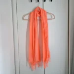 Featured thumbnail for Foulard couleur corail/pêche 🍑