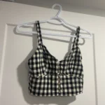Featured thumbnail for Camisole court à carreaux