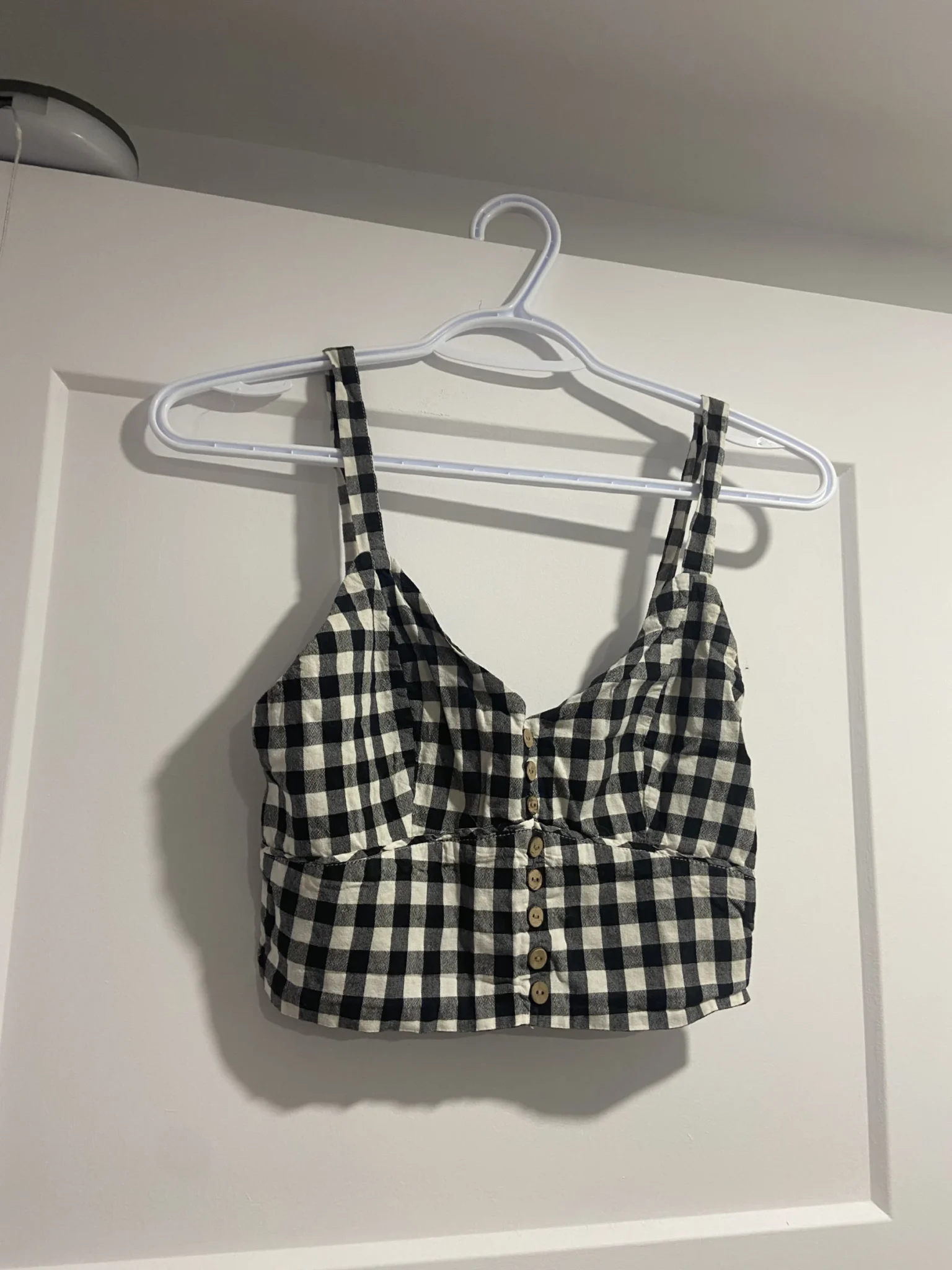 Featured image for Camisole court à carreaux