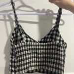 Thumbnail for Camisole court à carreaux