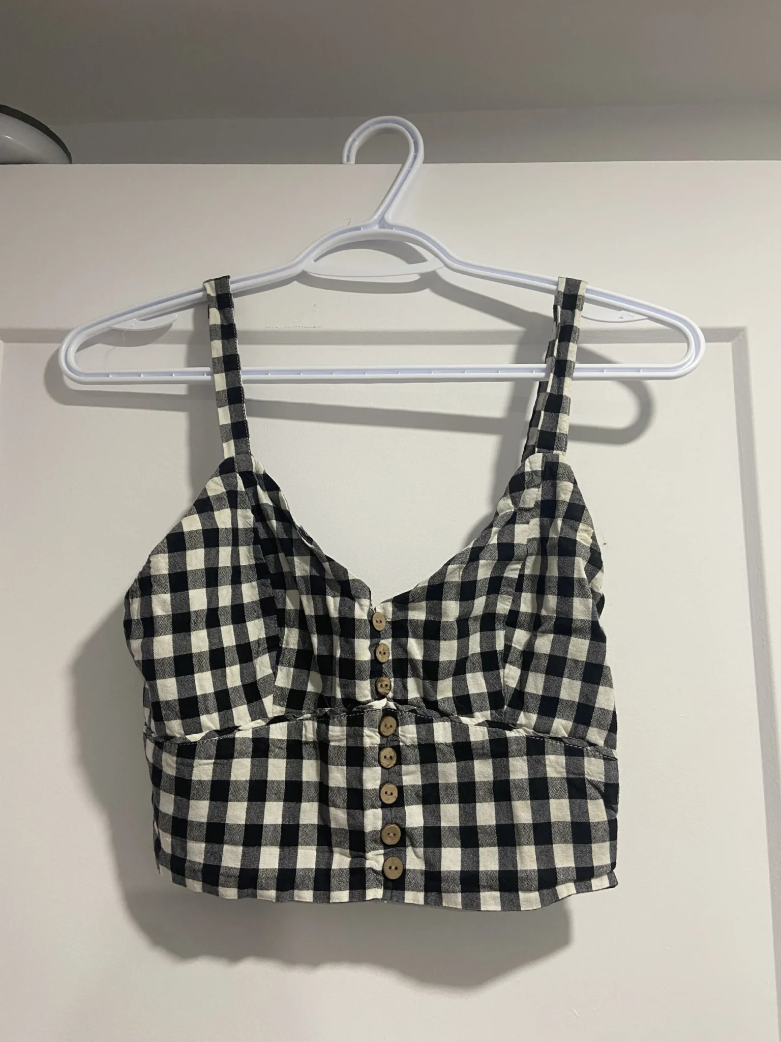 Image for Camisole court à carreaux