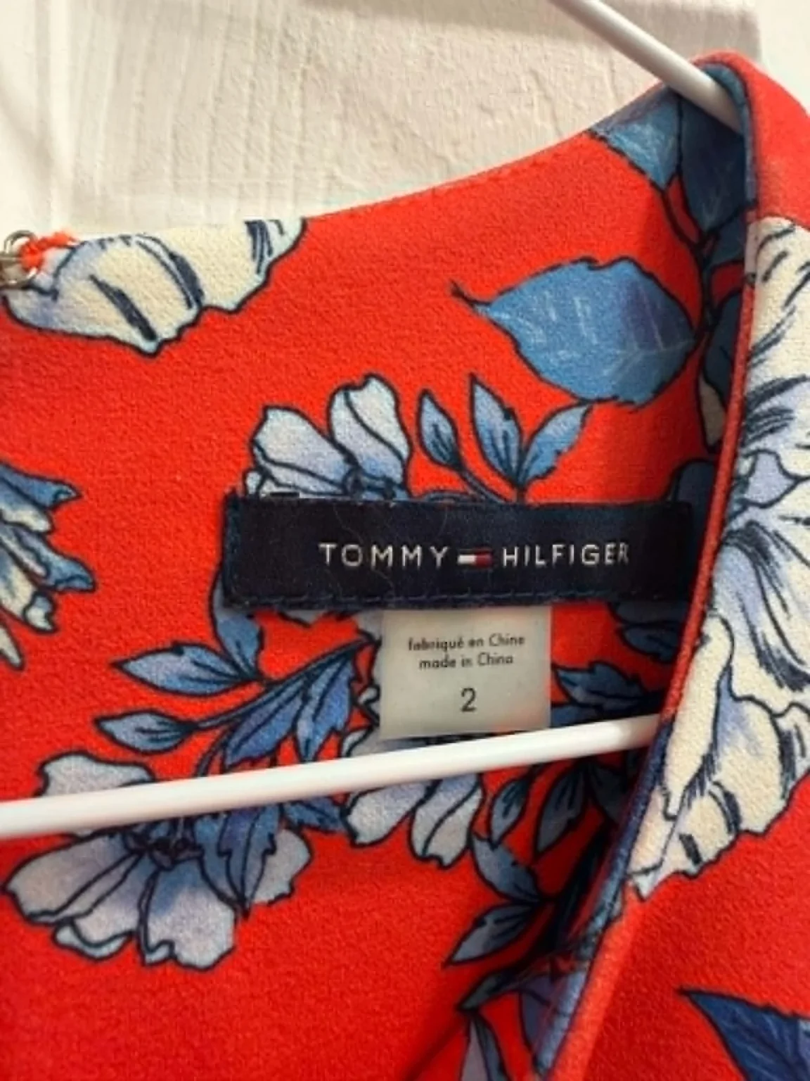 Image for Robe rouge Tommy Hilfinger