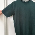 Thumbnail for T-shirt tricot couleur sarcelle