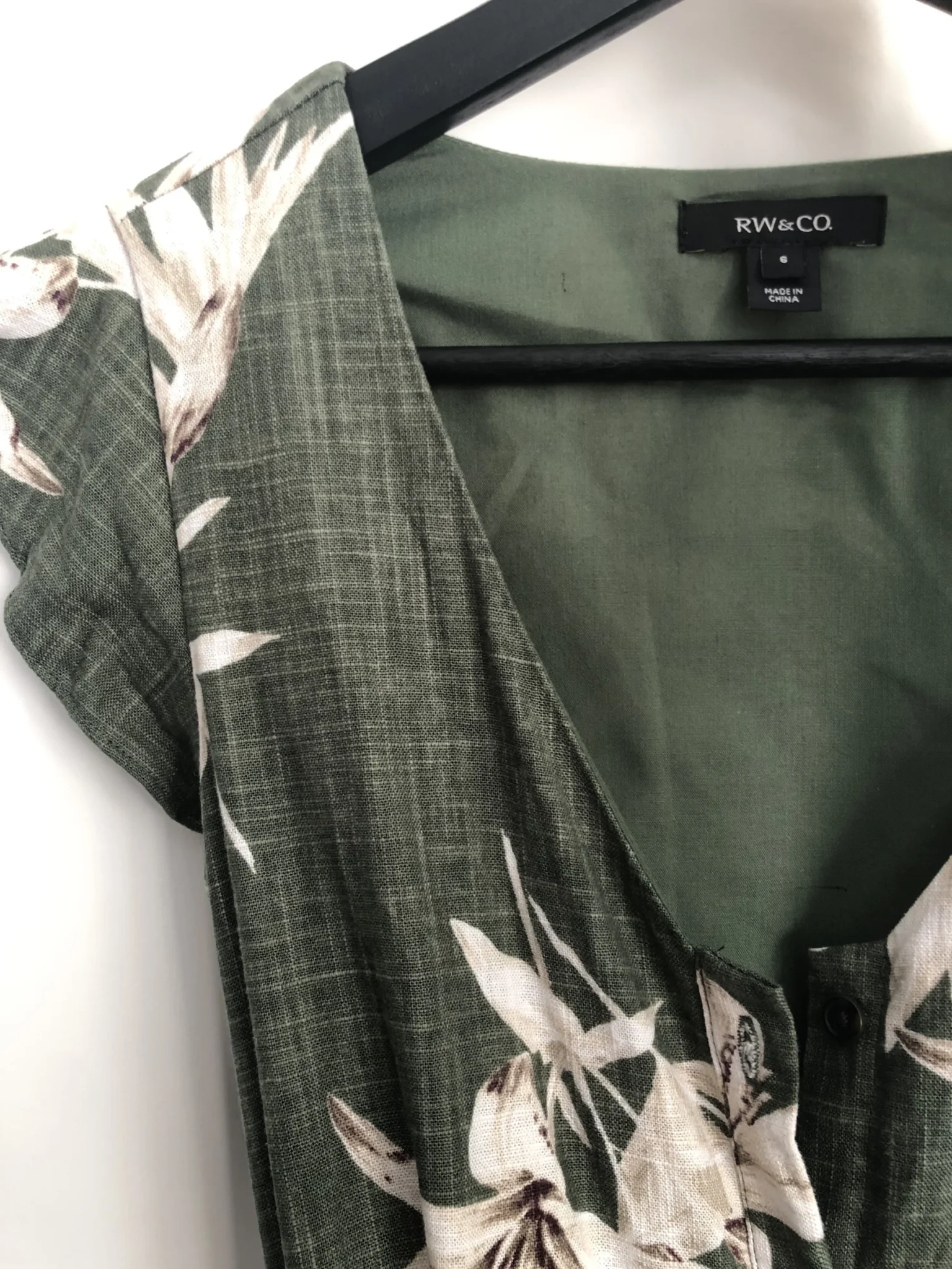 Image for Linen midi dress