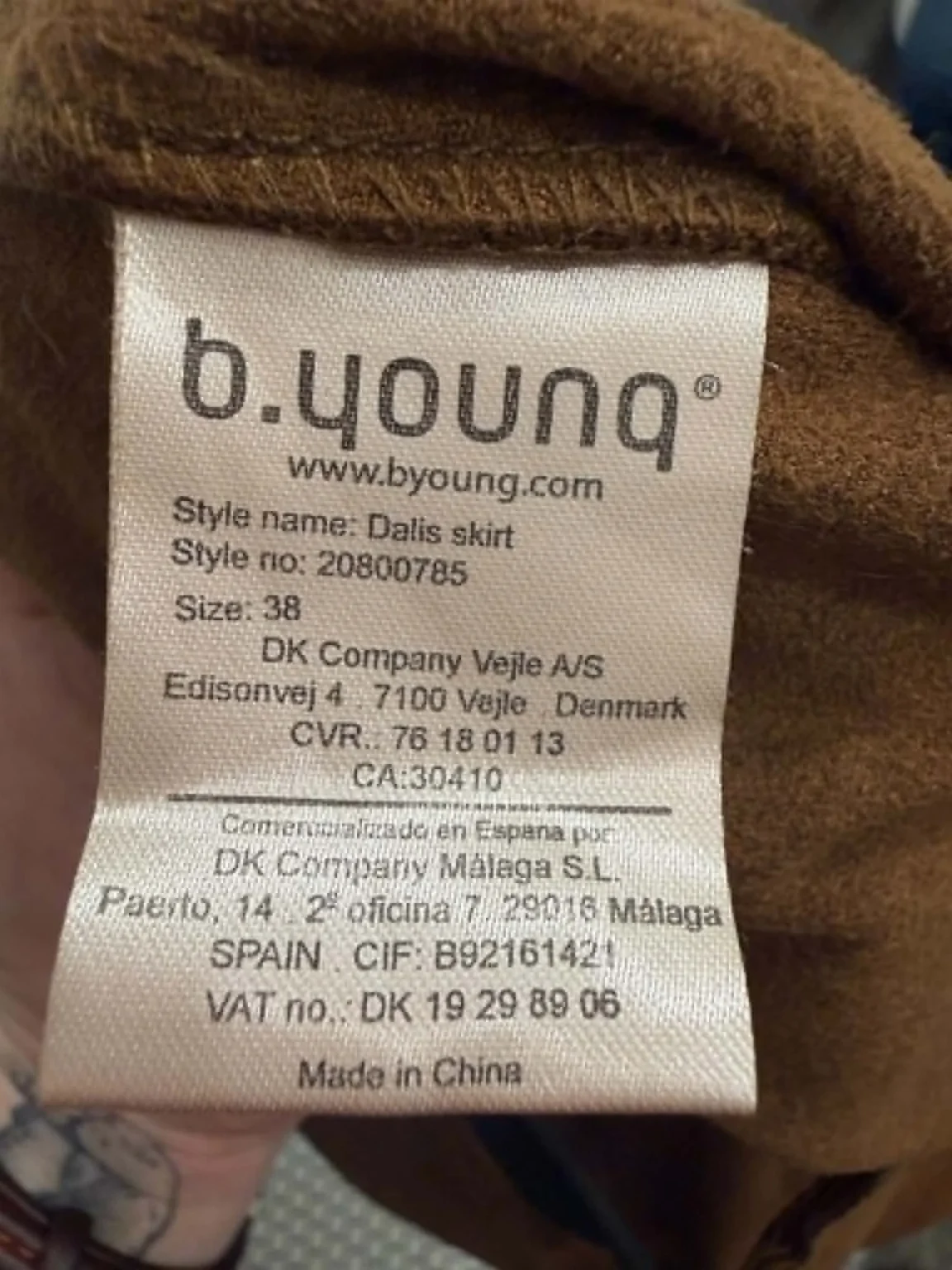 Image for Jupe brune