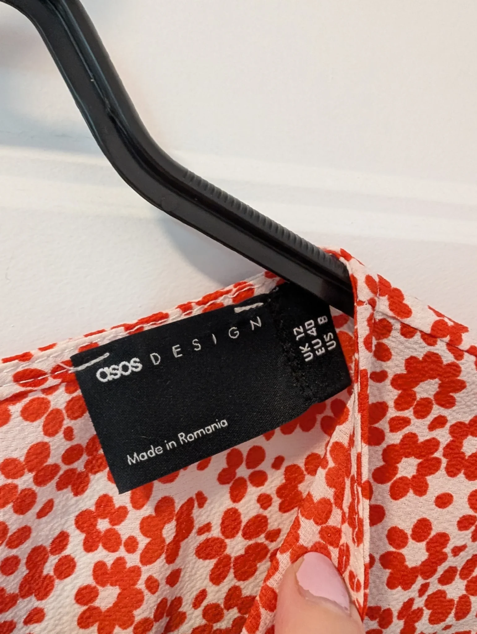 Image for Asos/Robe Fleurie Sz 8