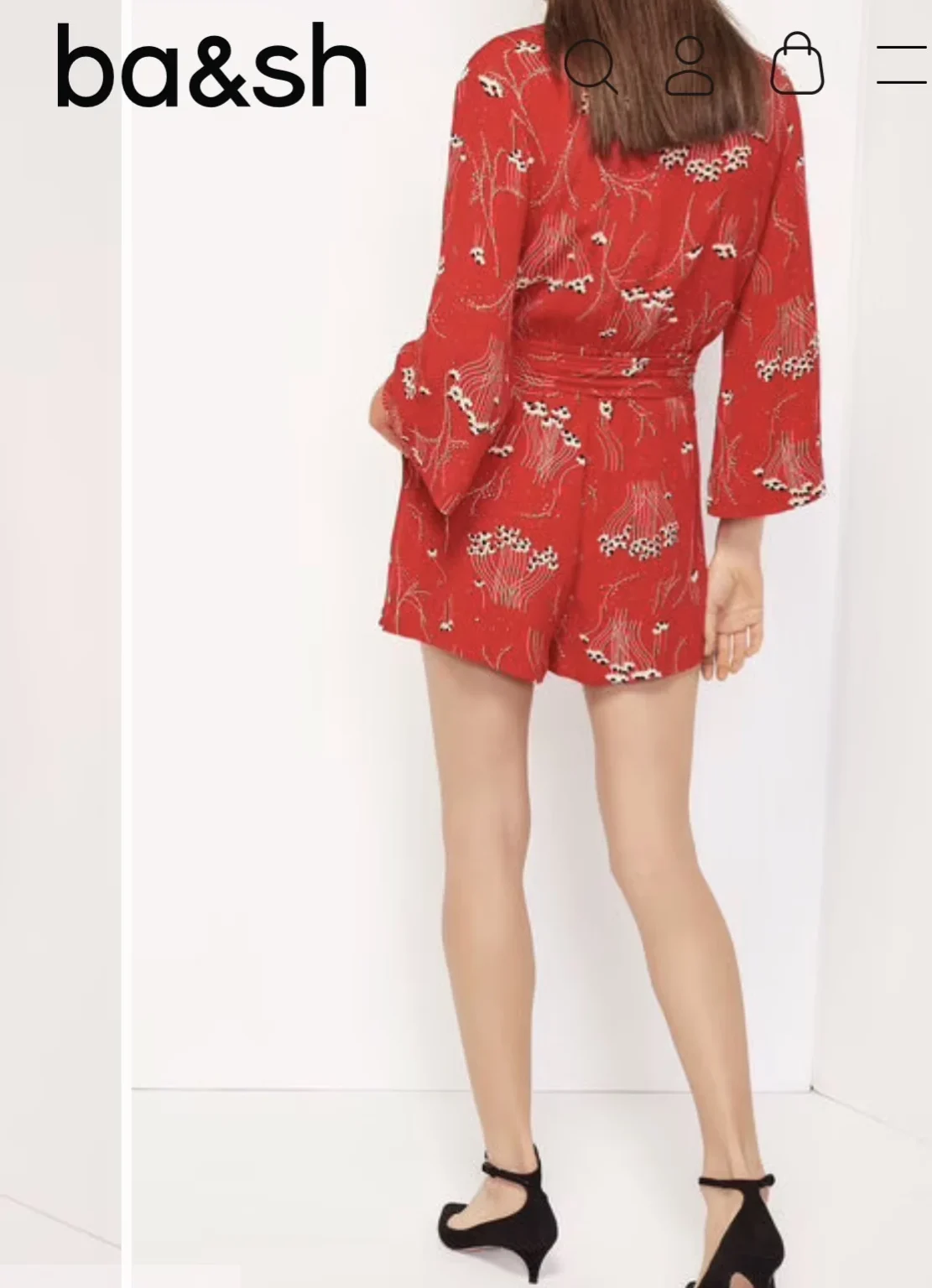 Image for ♥️Combishort rouge vif BASH