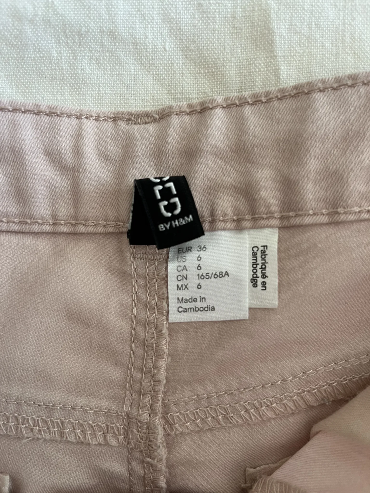 Image for Short rose pale H et M