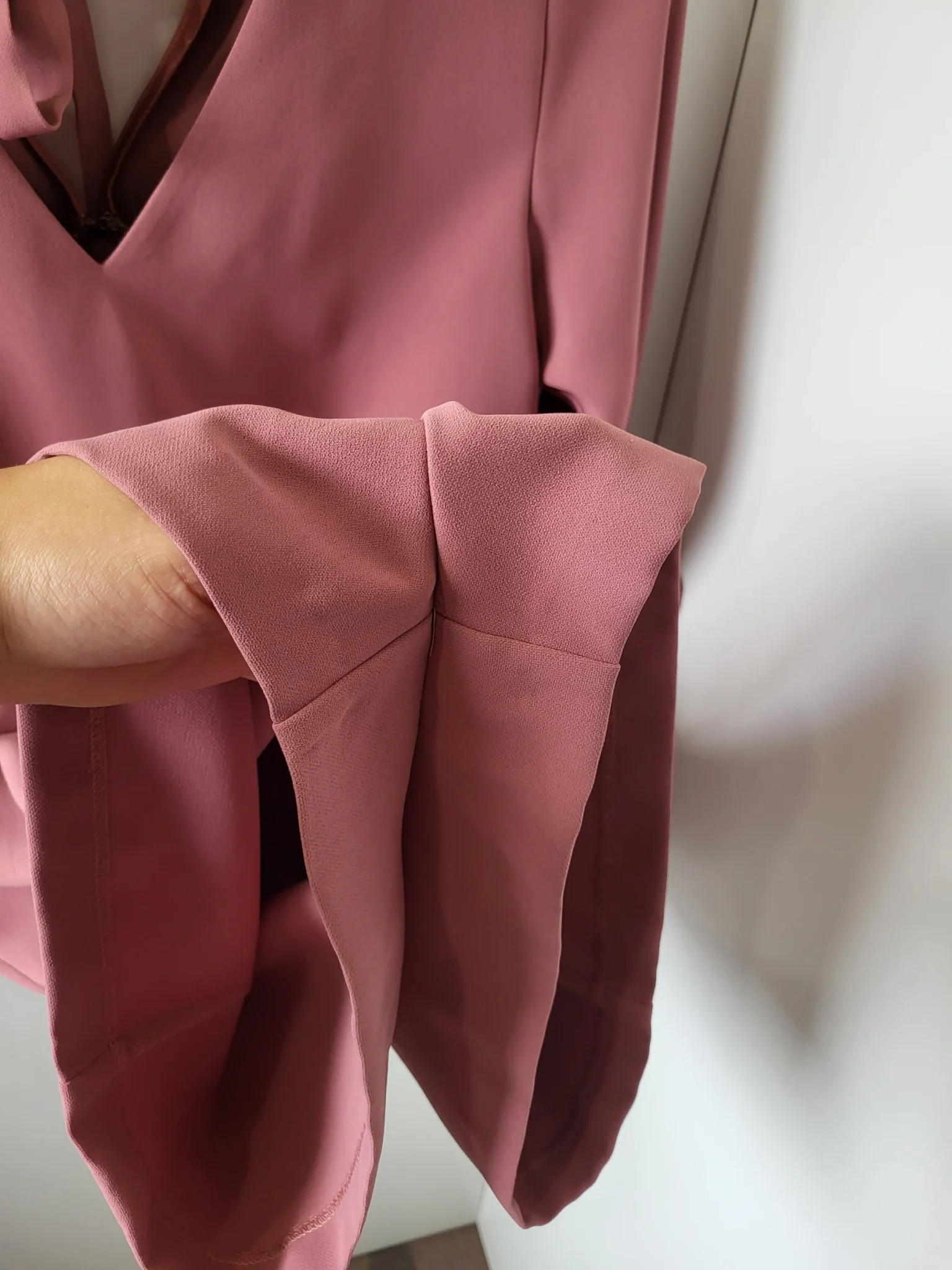 Image for Topshop - combinaison short couleur vieux rose