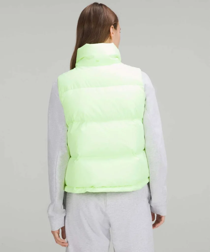 Image for Lululemon- veste sans manches vert fluo.