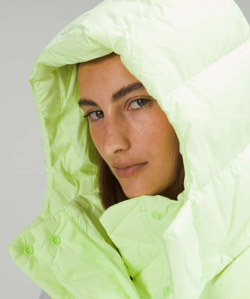 Image for Lululemon- veste sans manches vert fluo.