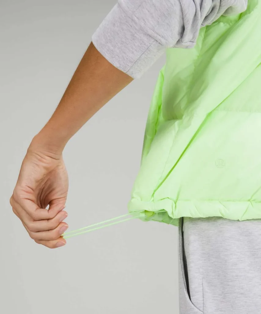 Image for Lululemon- veste sans manches vert fluo.