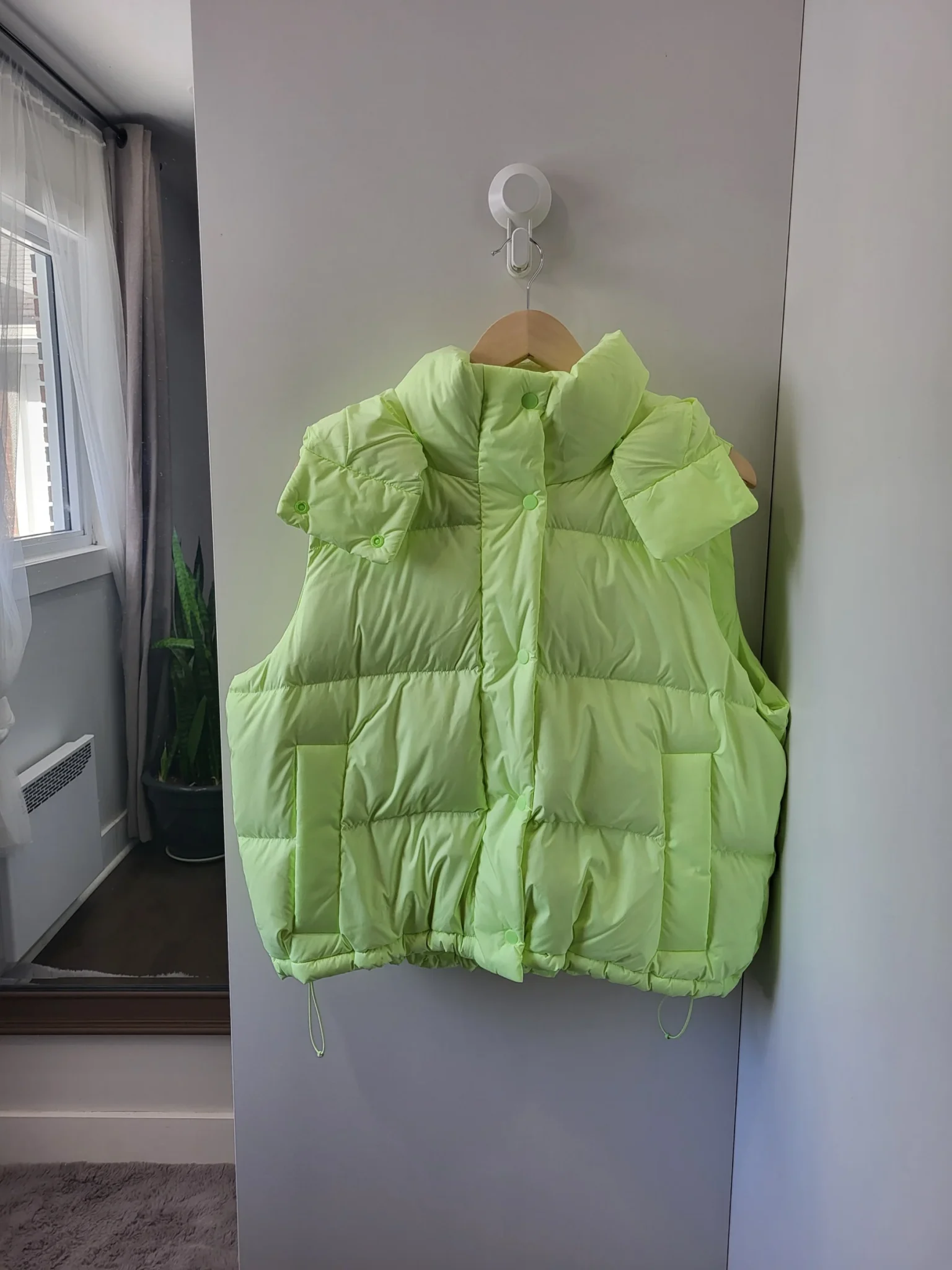 Image for Lululemon- veste sans manches vert fluo.