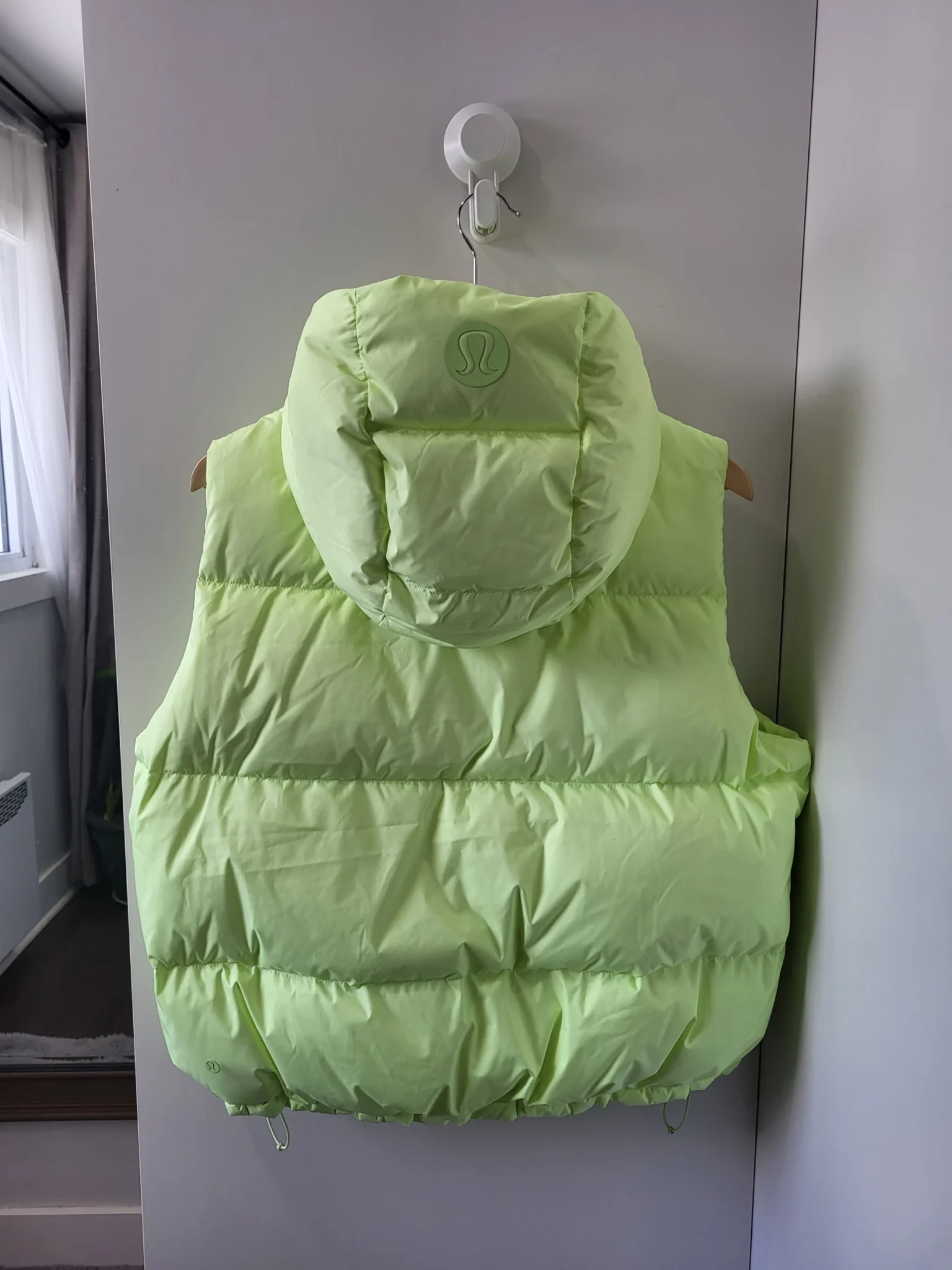 Image for Lululemon- veste sans manches vert fluo.
