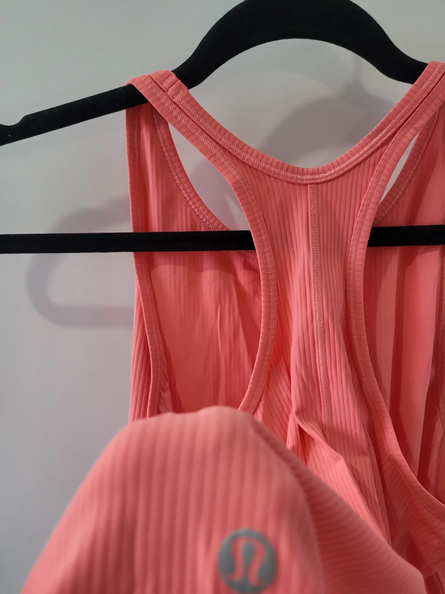 Image for Lululemon- Coral pink camisole.
