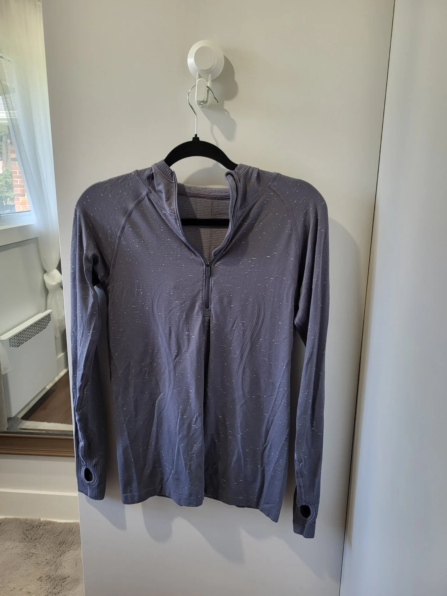 Image for Lululemon- long-sleeved sports top.