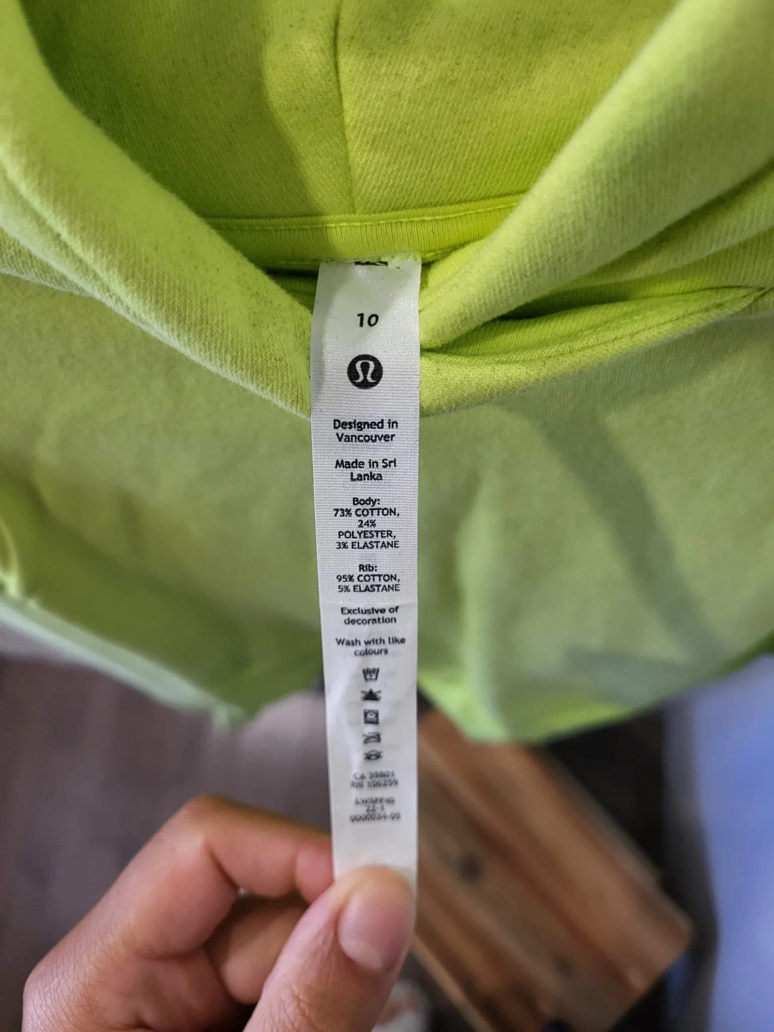 Image for Lululemon- haut de sport manches longues/ hoodie
