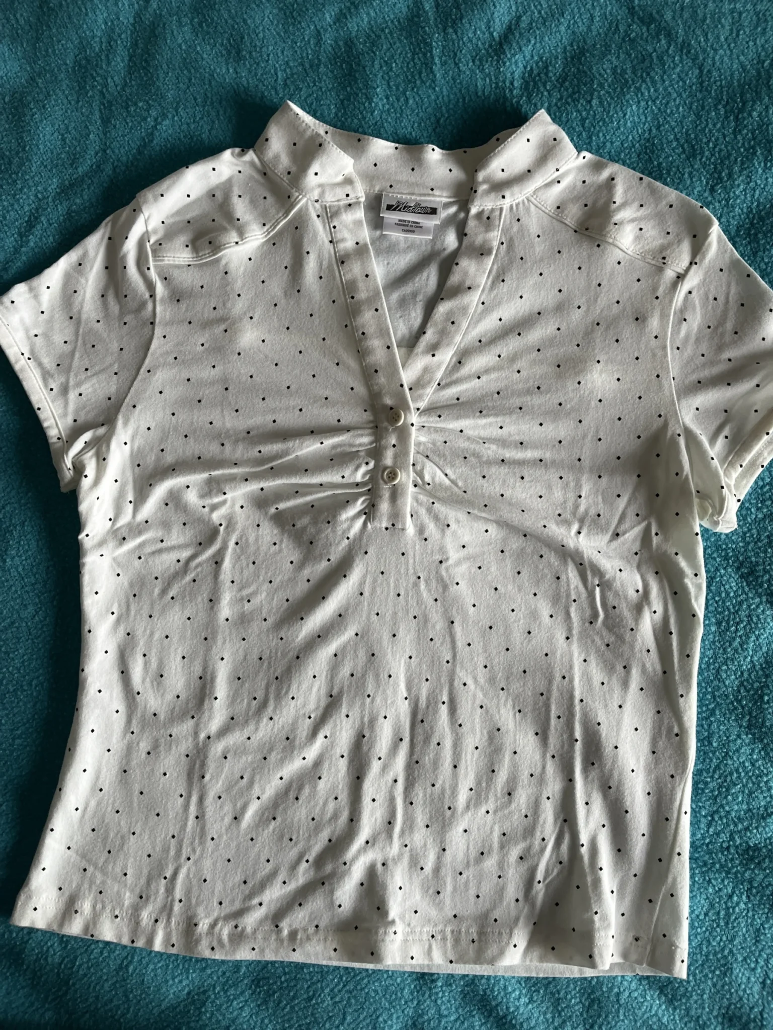 Featured image for Chandail blanc -95% coton -Midtown