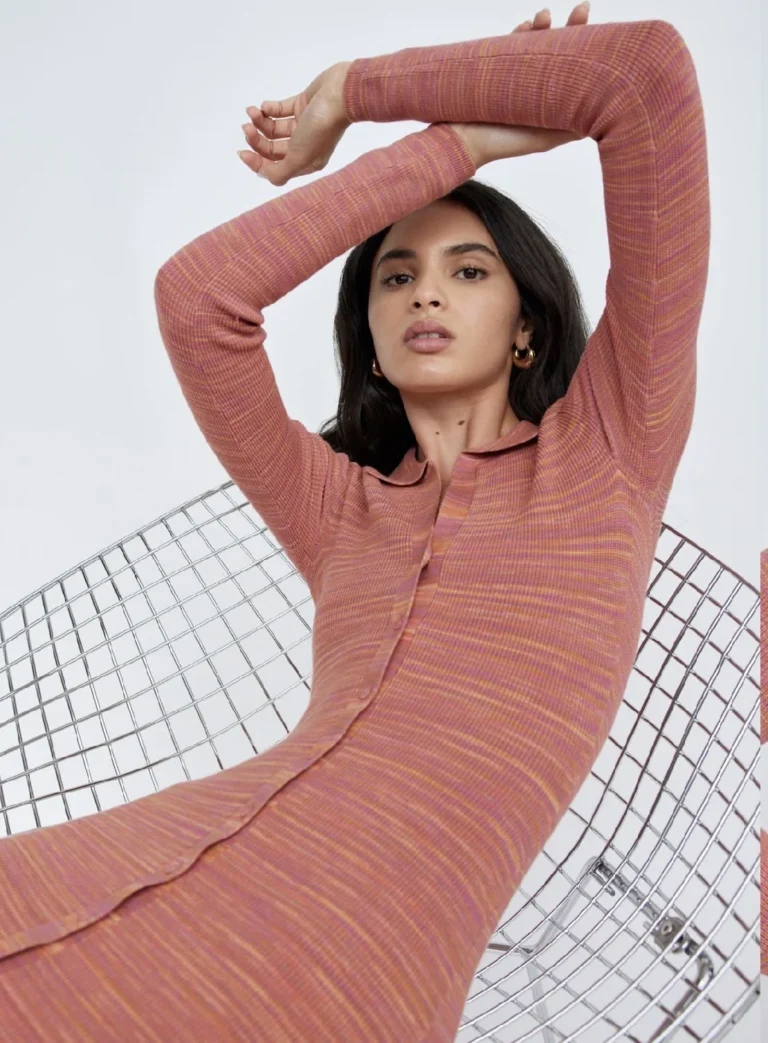 Image for ♥️Robe-chandail midi WILFRED