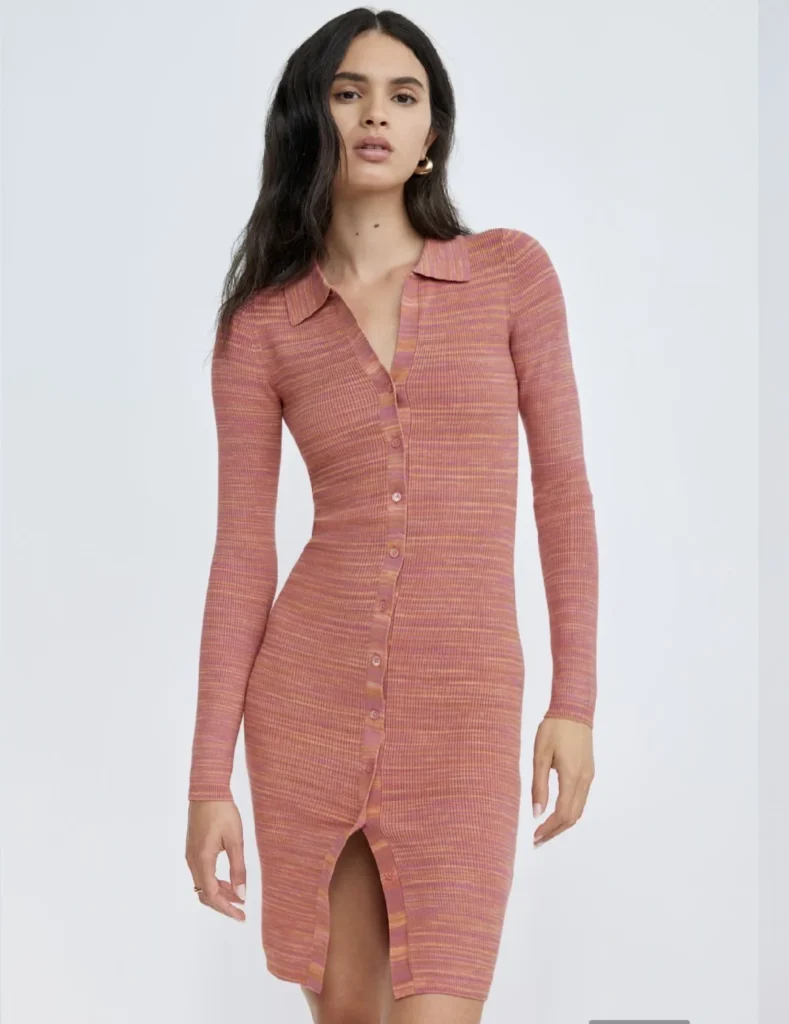 Image for ♥️Robe-chandail midi WILFRED