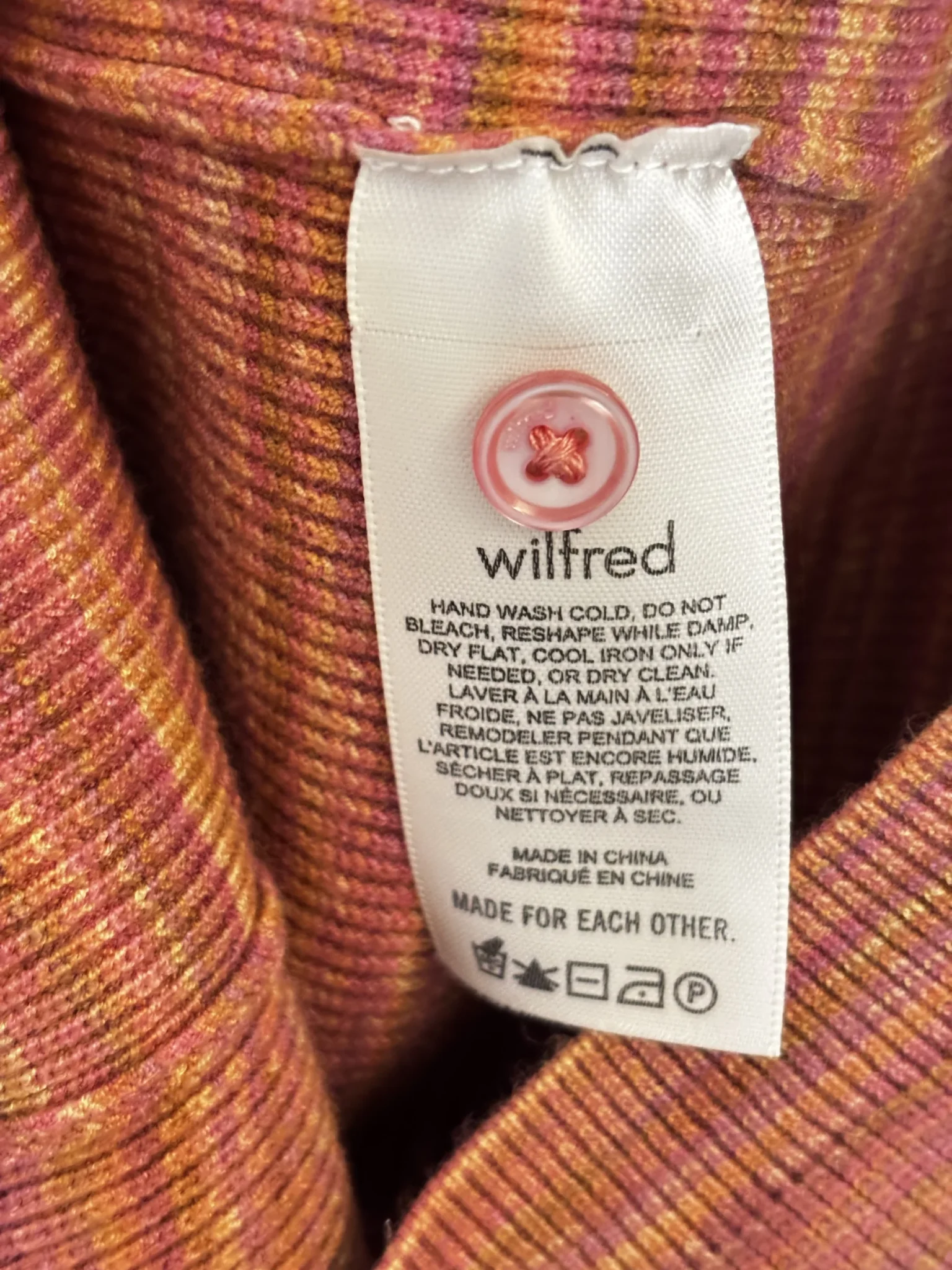 Image for ♥️Robe-chandail midi WILFRED