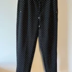 Featured thumbnail for Pantalon noir à pois blancs - Lily Morgan