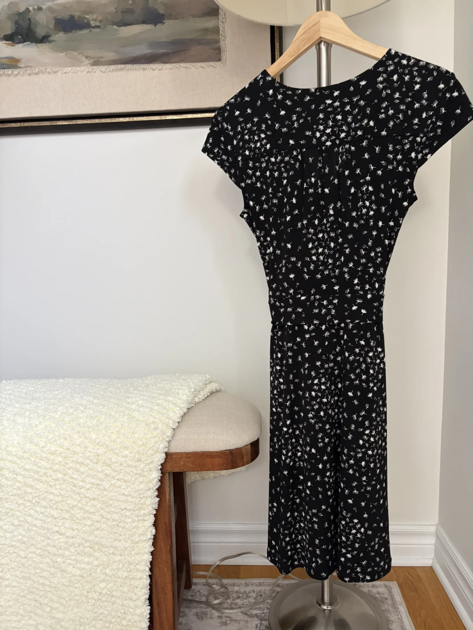 Image for Floral wrap dress