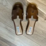 Featured thumbnail for Sandales neuves cuir brun Steve Madden