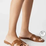 Thumbnail for Sandales neuves cuir brun Steve Madden