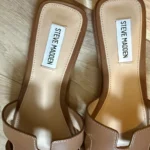 Thumbnail for Sandales neuves cuir brun Steve Madden