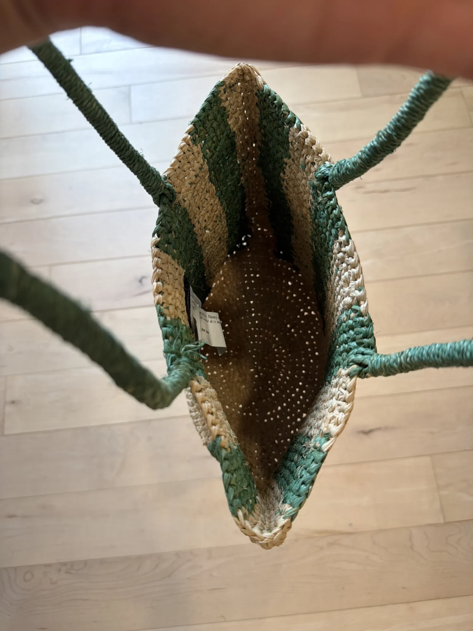 Image for Petit sac en rotin de chez Monoprix