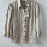 Featured thumbnail for Blouse Cream en lin
