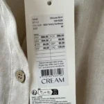 Thumbnail for Blouse Cream en lin