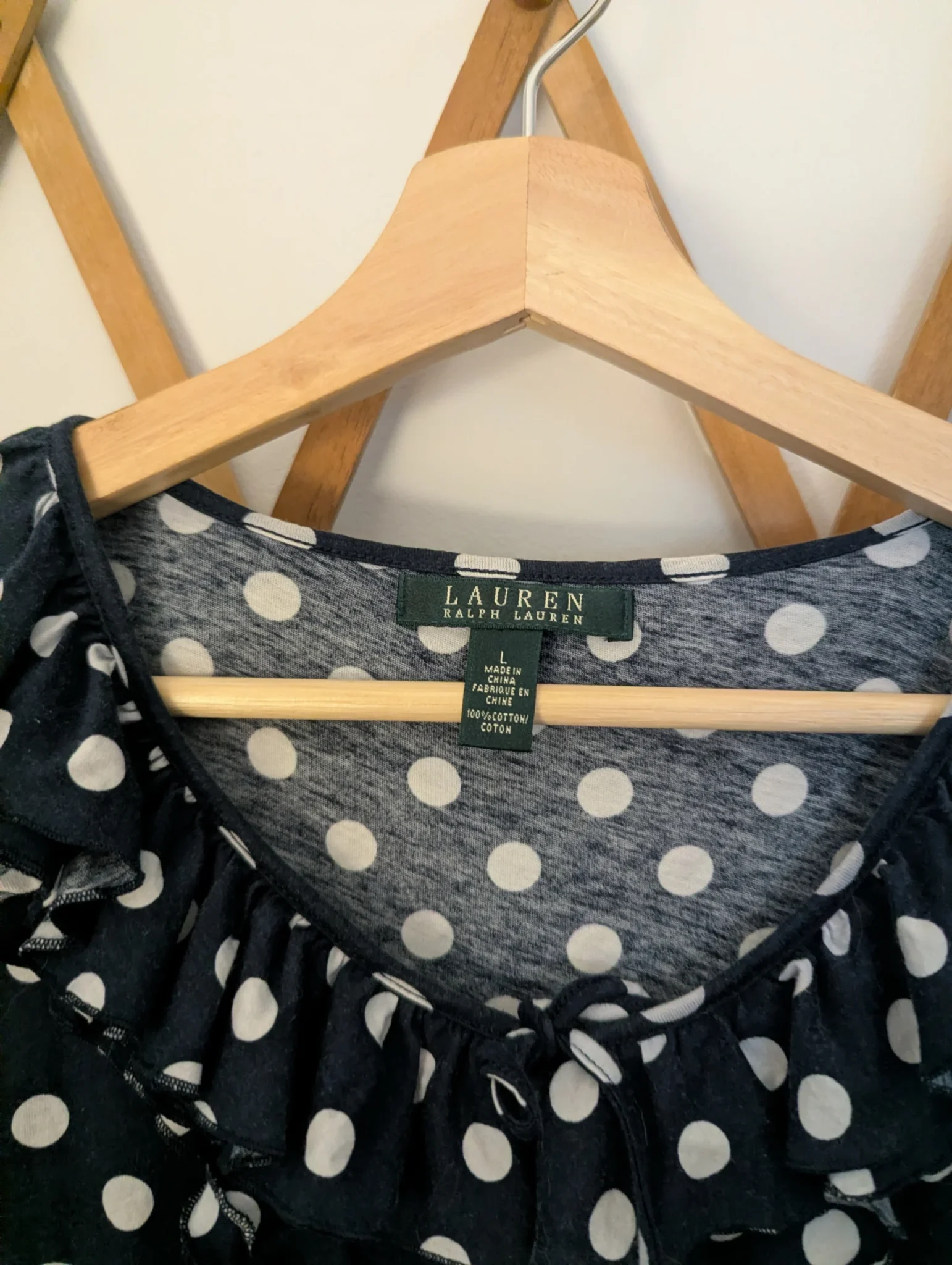 Image for Ralph Lauren cotton top