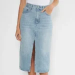 Featured thumbnail for Aritzia Denim Forum The '90s Halle Jupe Taille 31