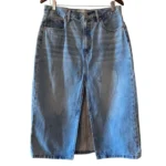 Thumbnail for Aritzia Denim Forum The '90s Halle Jupe Taille 31