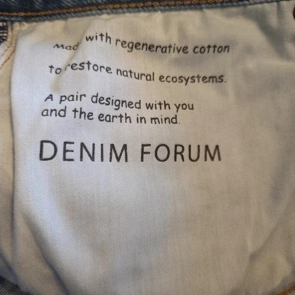 Image for Aritzia Denim Forum The '90s Halle Jupe Taille 31