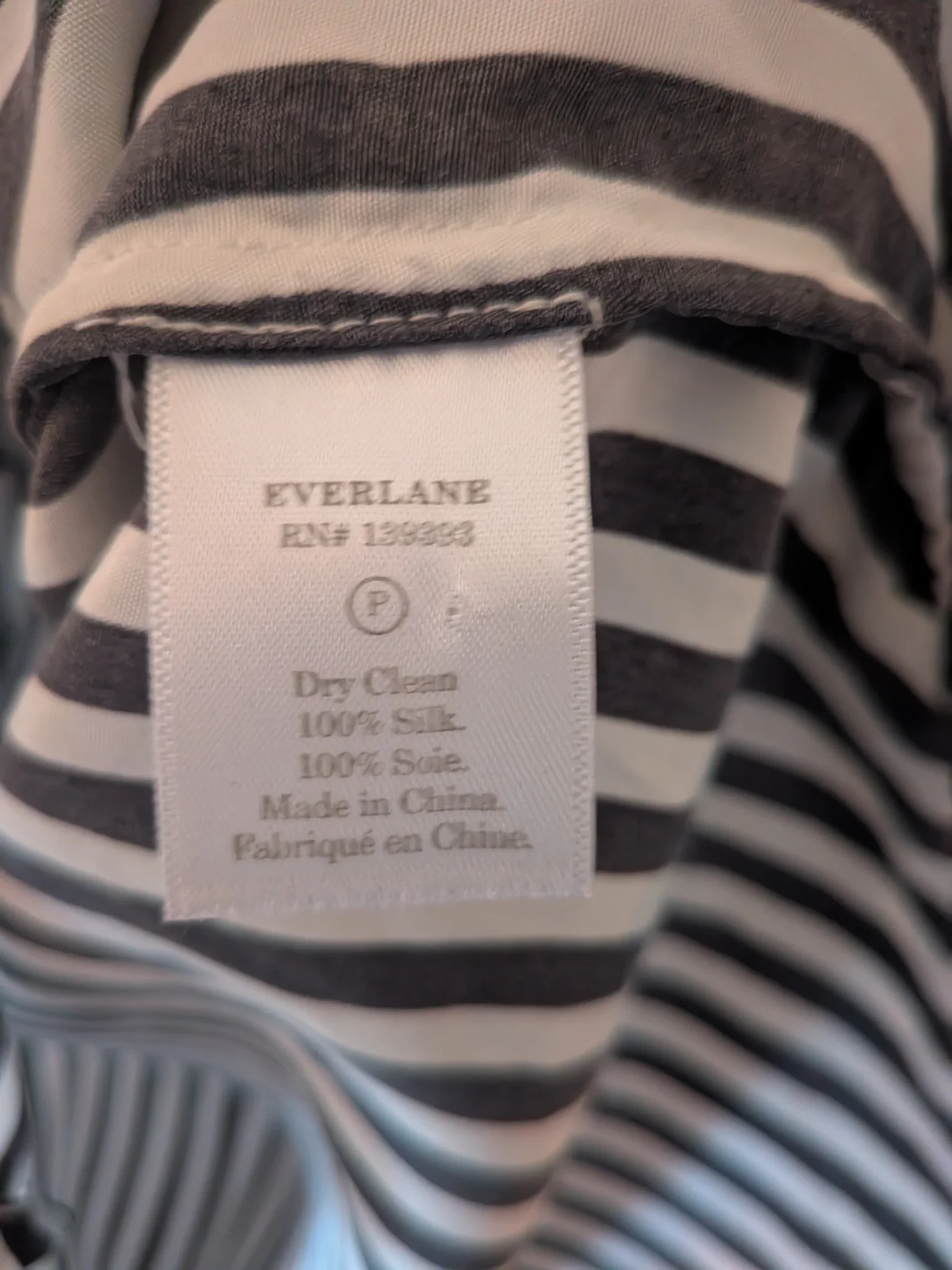 Image for Chemise en soie Everlane