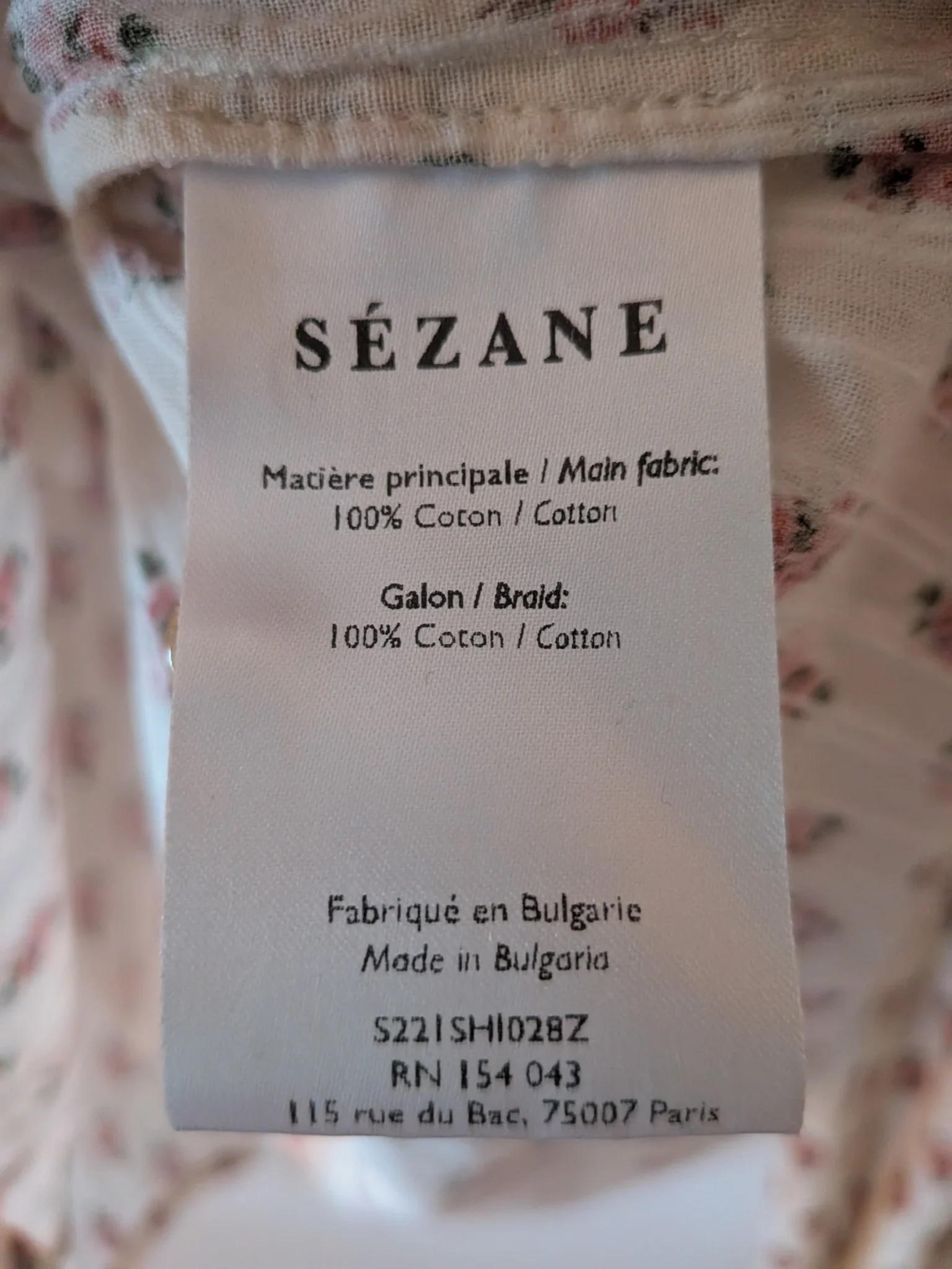 Image for Chemise Sézane