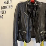 Featured thumbnail for Mauritius Leather Jacket “Jayn” (Black)