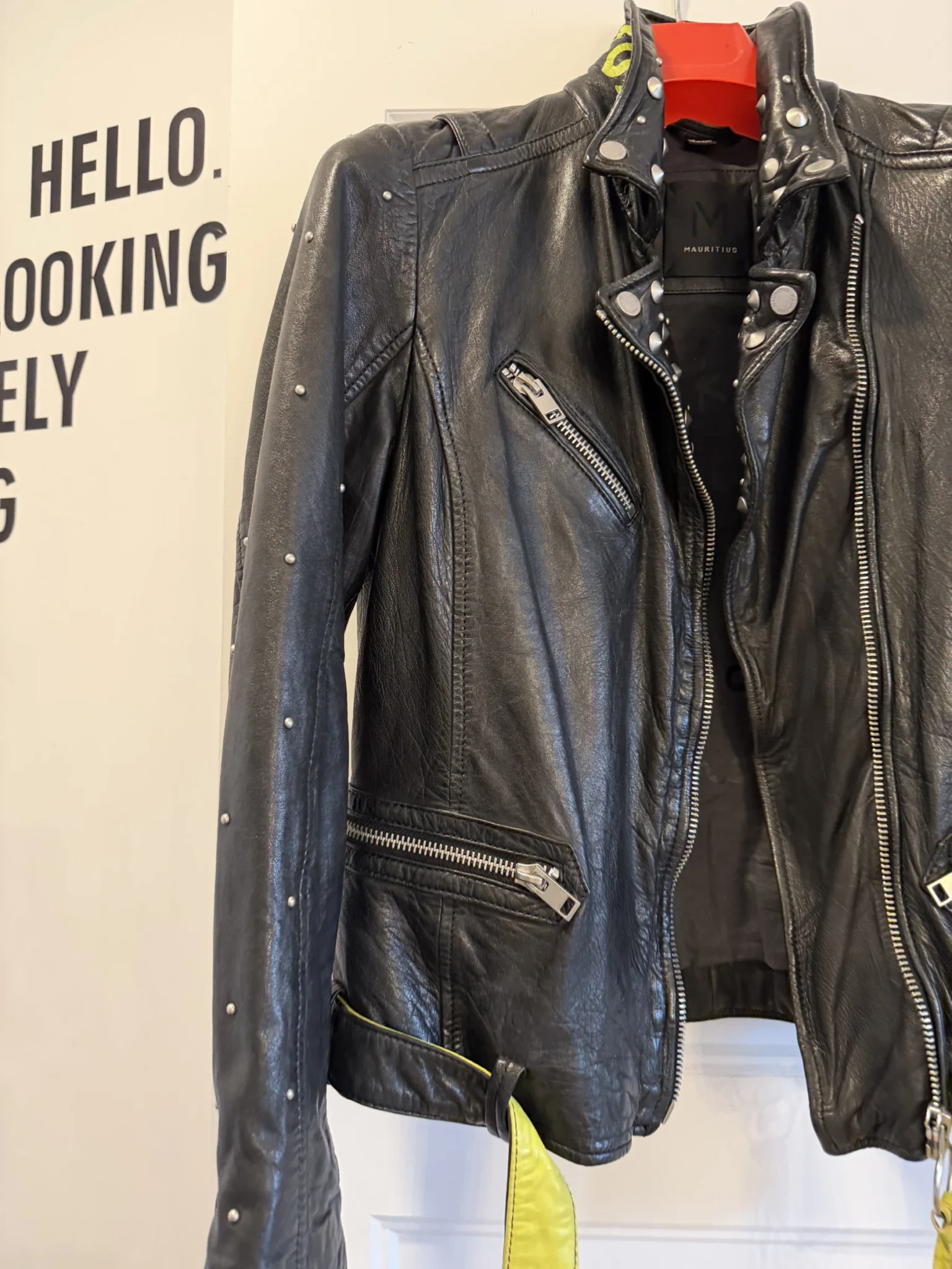 Image for Mauritius Leather Jacket “Jayn” (Black)