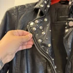 Thumbnail for Mauritius Leather Jacket “Jayn” (Black)