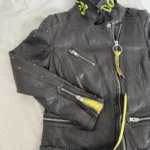 Thumbnail for Mauritius Leather Jacket “Jayn” (Black)
