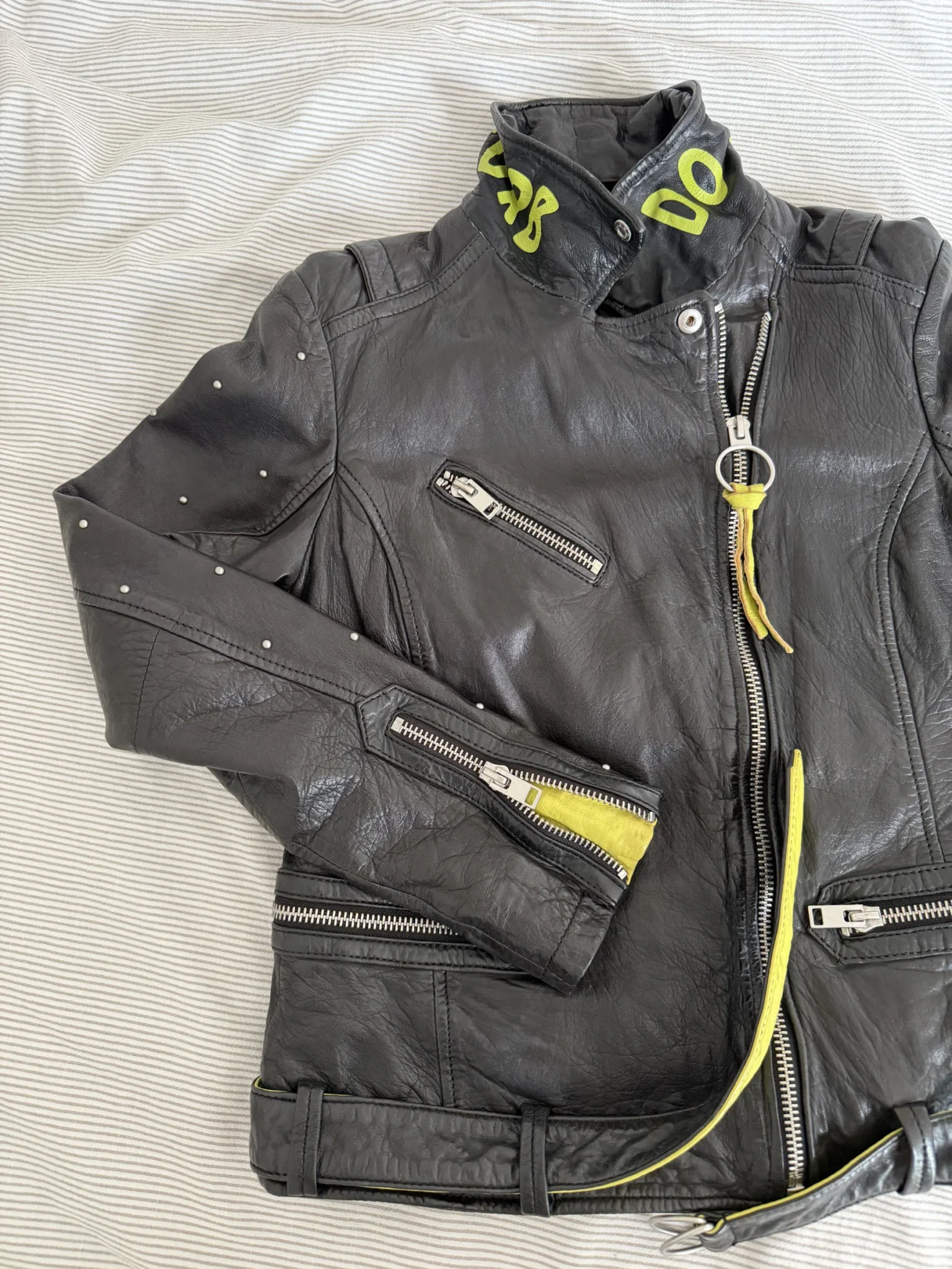 Image for Mauritius Leather Jacket “Jayn” (Black)