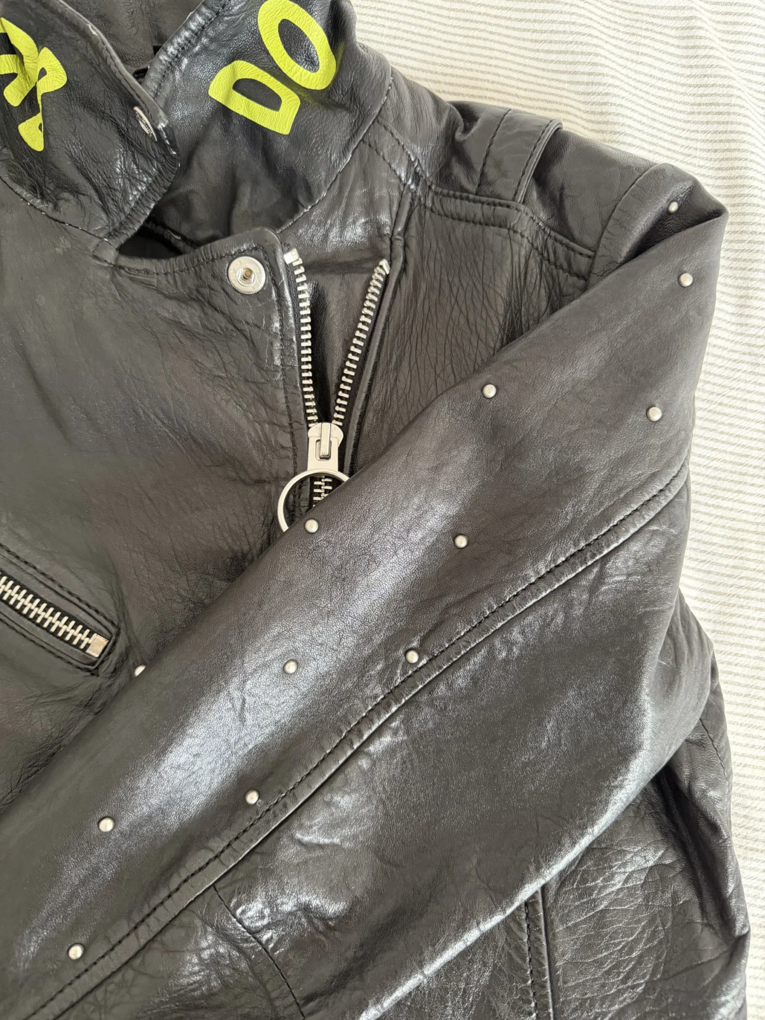 Image for Mauritius Leather Jacket “Jayn” (Black)