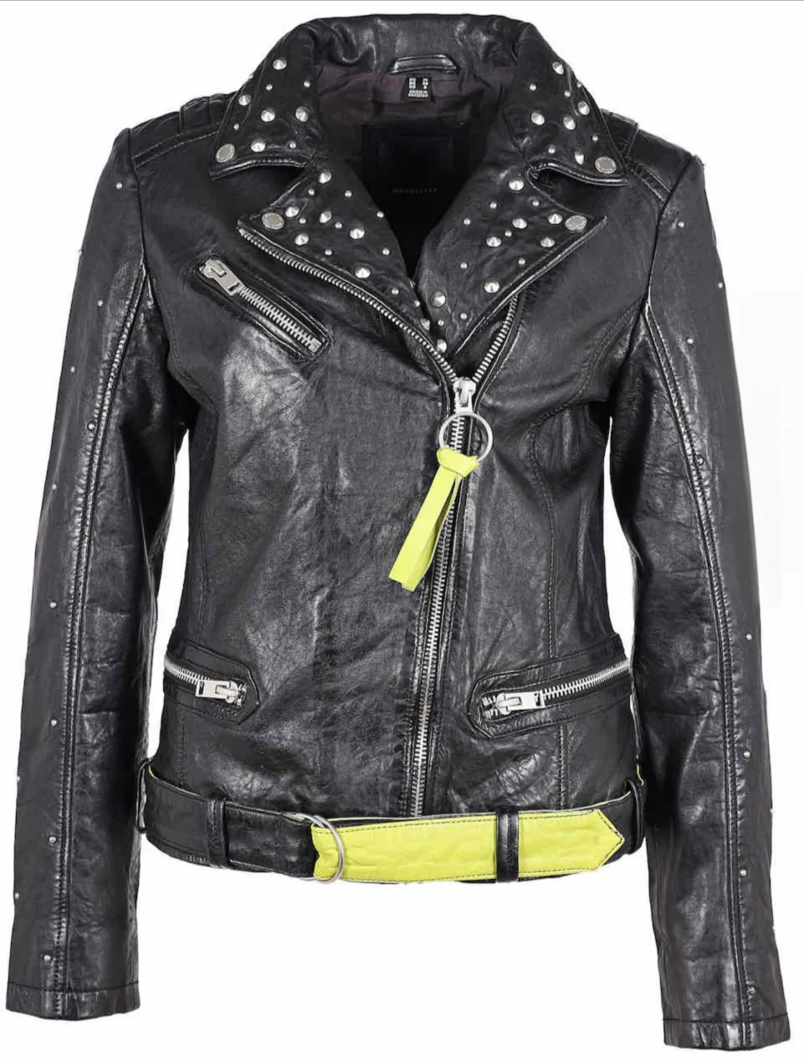 Image for Mauritius Leather Jacket “Jayn” (Black)