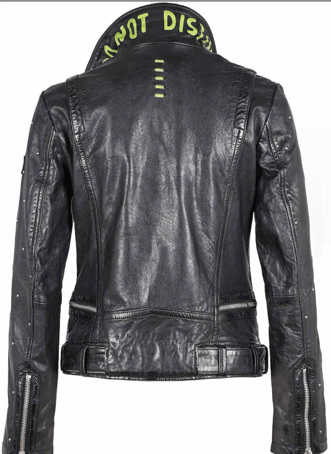Image for Mauritius Leather Jacket “Jayn” (Black)