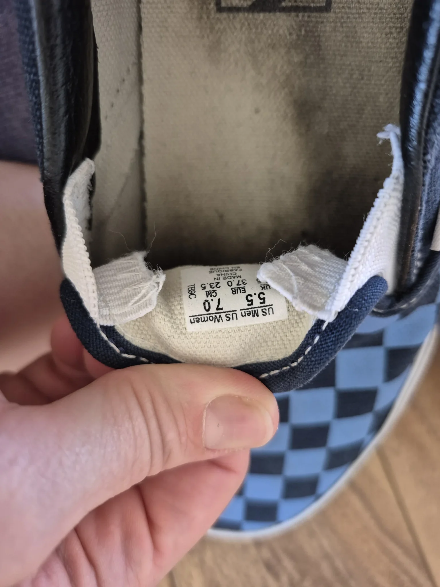 Image for Vans bleus grandeur 7